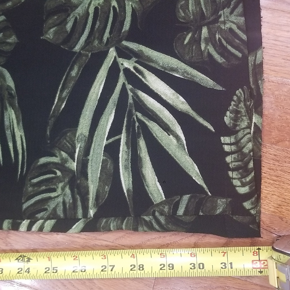 Tropical Split Leg Pants size L - Picture 4 of 6